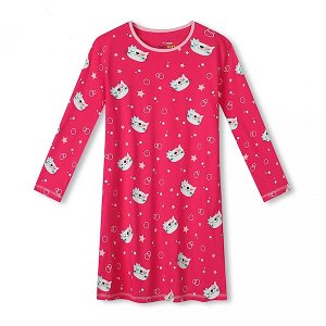 Dívčí noční košile Kugo (mn1770), vel. 98, tm. růžová