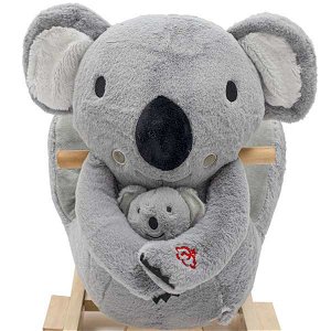 Houpací hračka s melodií PlayTo koala, šedá
