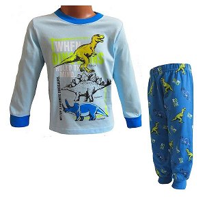 Chlapecké pyžamo Kugo (MP1517), vel. 98, sv. modrá