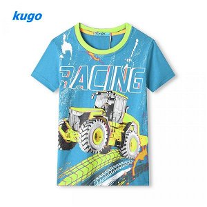 Chlapecké triko Kugo (TM9205C), vel. 104, tyrkysová