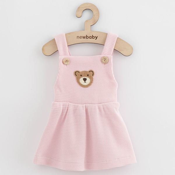 Kojenecká laclová sukýnka New Baby Luxury clothing Laura růžová, vel. 68 (4-6m), Růžová