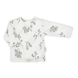 Kojenecká bavlněná košilka Nicol Ella bílá, vel. 68 (4-6m), Bílá