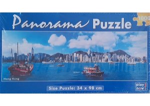Puzzle Hong Kong Panorama, vel. 1000 dílků