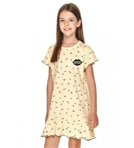 Dívčí noční košile Taro Natasza (TARO-2707), vel. 116, vanilková