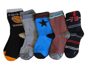 Dětské ponožky Sockswear 5 párů (54246), vel. 23-26, barevná