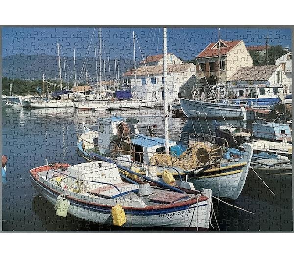 Puzzle Harbour Greece, vel. 1000 dílků