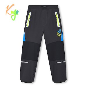 Chlapecké softshellové kalhoty Kugo bez zateplení (HK3116), vel. 134, šedá