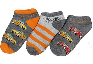 Chlapecké kotníkové ponožky Sockswear 3 páry  (56204), vel. 35-38, oranžová
