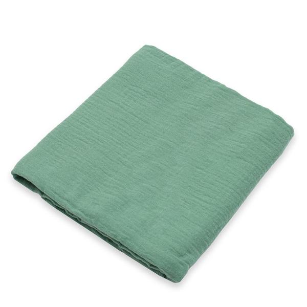 Dětská mušelínová deka New Baby green, Zelená