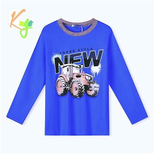 Chlapecké triko Kugo (MC3789), vel. 98, Modrá