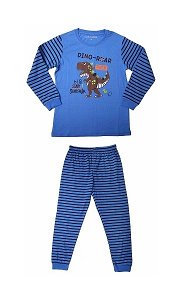 Chlapecké pyžamo Wolf (S2355), vel. 122, Modrá
