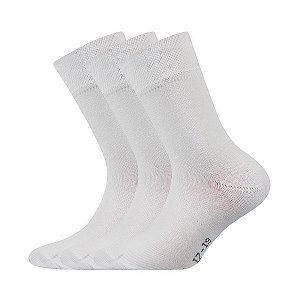 Dětské ponožky Boma 3 páry (Emko1122), vel. 25-29, bílá