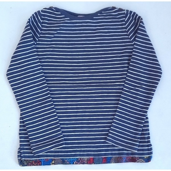 Dívčí tričko s dlouhým rukávem FATFACE, vel. 122, vel. 122, Modrá