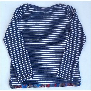 Dívčí tričko s dlouhým rukávem FATFACE, vel. 122, vel. 122, Modrá