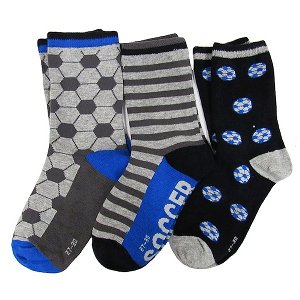 Dětské ponožky Sockswear 3 páry (54213), vel. 27-30, modro-šedá