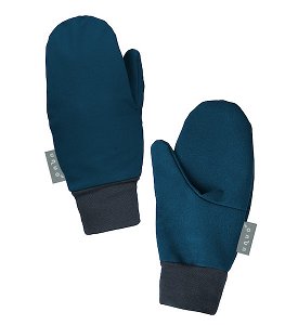 Unuo, Dětské softshellové rukavice s fleecem Tap, Kobaltová Velikost: M, vel. L