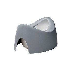 Dětský oboustranný ergonomický nočník s výlevkou Teggi šedý, šedá