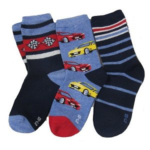 Dětské ponožky Sockswear 3 páry (54290), vel. 35-38, Modrá