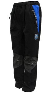 Dětské softshellové kalhoty Wolf letní (B2286), vel. 98, černá