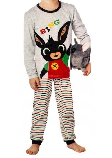 Chlapecké pyžamo Bing (em 019-001), vel. 110, šedá