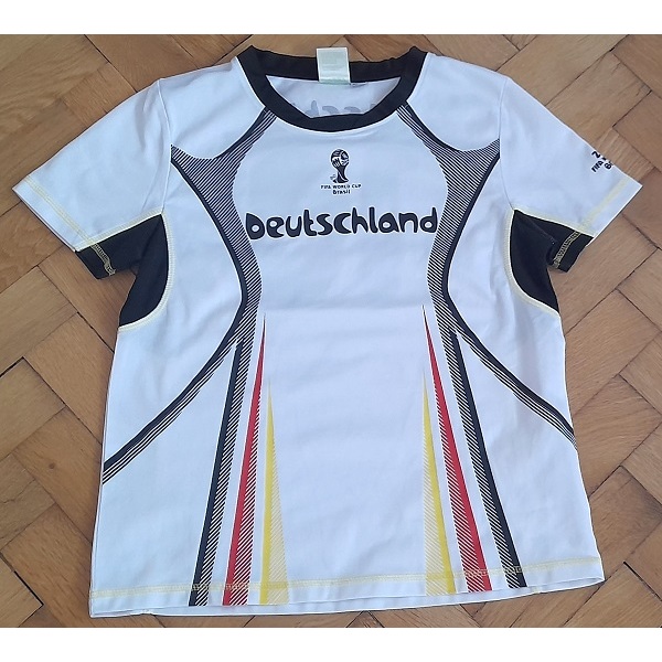 Chlapecké triko FIFA WORD CUP Brasil Deutschland, vel. 158/164, vel. 158/164, Bílá