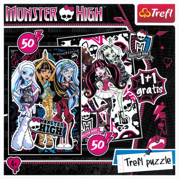 Puzzle Monster High, vel. 50 dílků