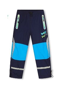 Dětské zateplené kalhoty Kugo (DK7127), vel. 98, tm. modrá