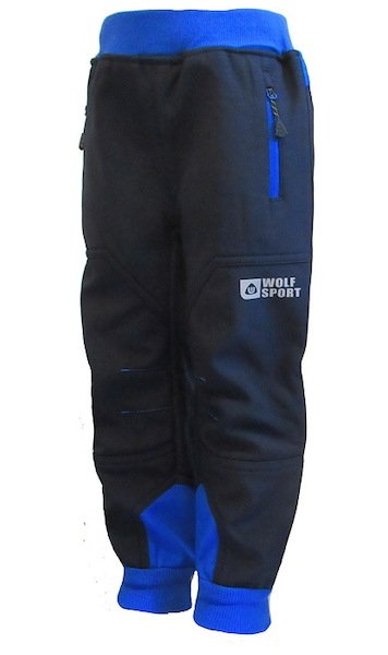 Chlapecké softshellové kalhoty Wolf zateplené (B2193), vel. 92, tm. modrá