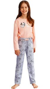 Dívčí pyžamo SARAH (Taro2615), vel. 104, lososová