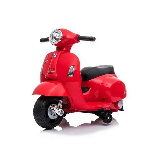 Dětská elektrická motorka Baby Mix Vespa červená, Červená