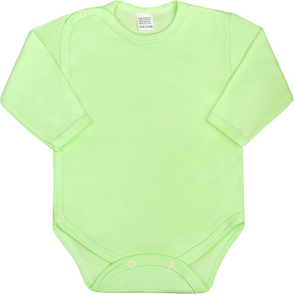 Kojenecké body celorozepínací New Baby Classic zelené, vel. 50, Zelená