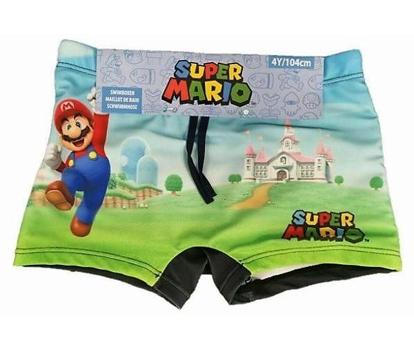 Chlapecké plavky Super Mario (f UK 39399 - 039), vel. 104, barevná