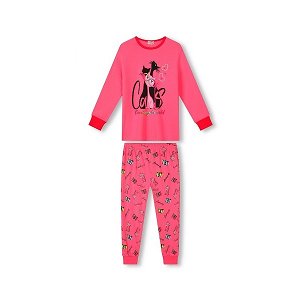 Dívčí dorostové pyžamo Kugo (MP1763), vel. 140, Růžová