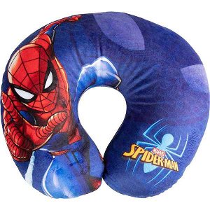 Cestovní polštářek Spiderman, Modrá