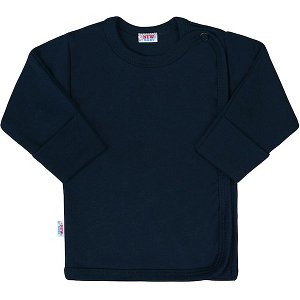 Kojenecká košilka New Baby Classic II tmavě modrá, vel. 68 (4-6m), Modrá