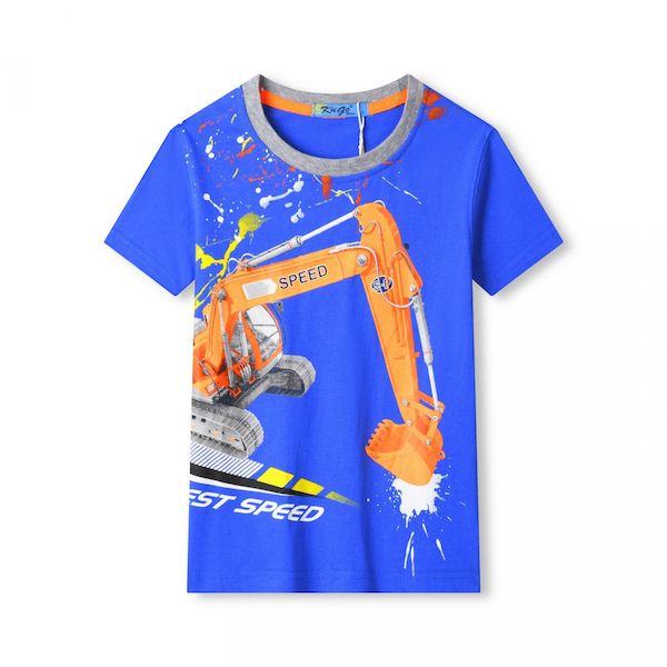 Chlapecké triko Kugo (TM9201C), vel. 116, Modrá