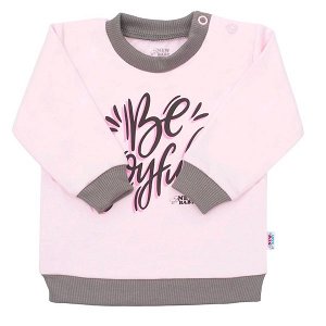 Kojenecké tričko New Baby With Love růžové, vel. 68 (4-6m), Růžová