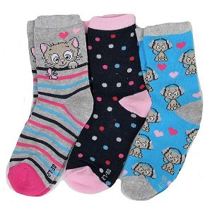 Dětské ponožky Sockswear 3 páry (54294), vel. 35-38, barevná