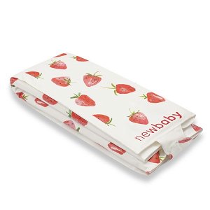 Cestovní podložka New Baby BASIC Strawberry, Multicolor