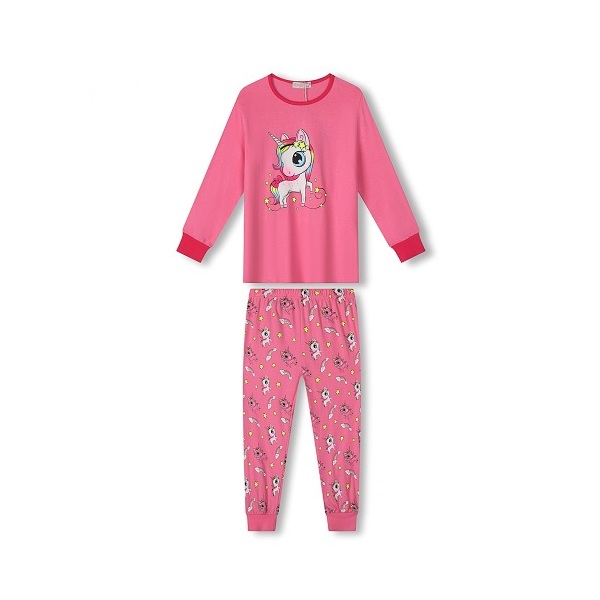 Dívčí pyžamo Kugo (MP1759), vel. 116, Růžová