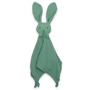 Mušelínový usínáček New Baby Rabbit mint, Zelená