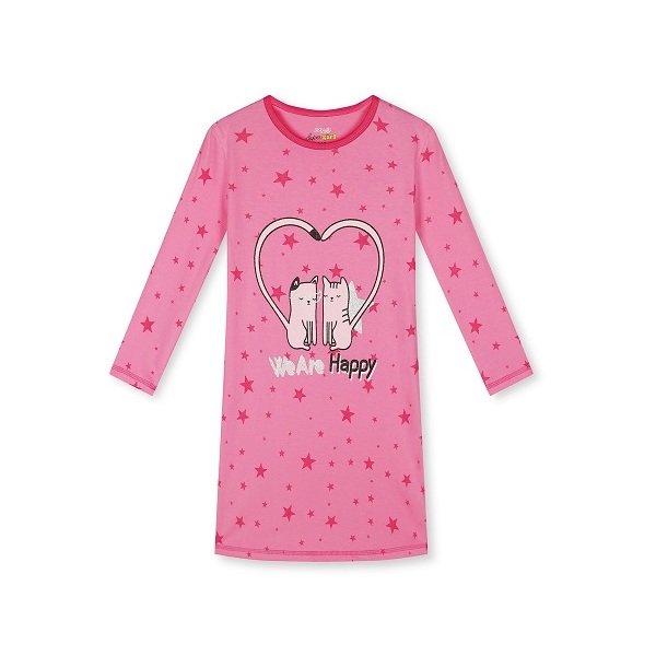 Dívčí noční košile Kugo (MN1323), vel. 116, tm. růžová
