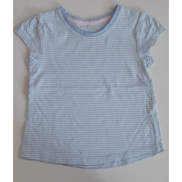 Dívčí pruhované triko George, vel.  98/104, vel. 98/104, Modrá