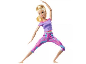 Mattel Barbie v pohybu - Blondýna
