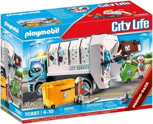 Playmobil® City Life 70885 Popelářské auto s blikajícím světlem