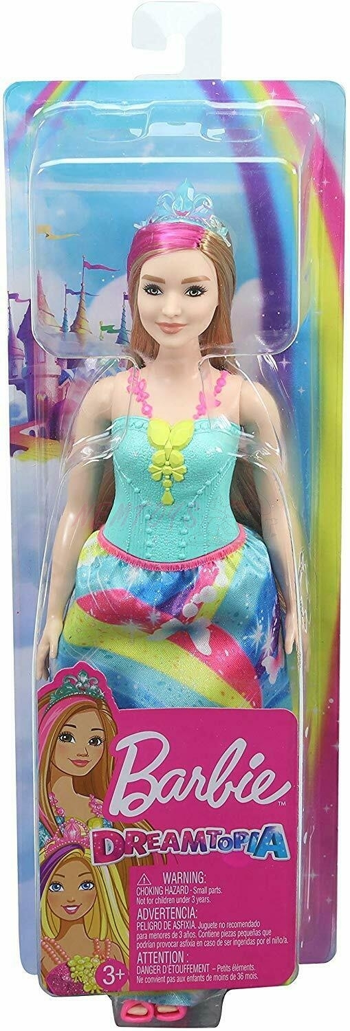 Barbie Dreamtopia Kouzelná princezna tyrkysová  - GJK16