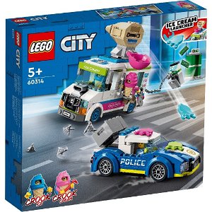 60314 Lego City – Policejní naháněčka se zmrzlinářským autem