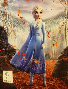 Dětský karnevalový kostým - Modrá princezna