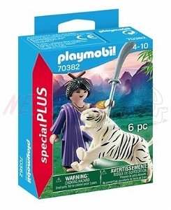 Playmobil® Special Plus 70382 Asijská bojovnice s tygrem
