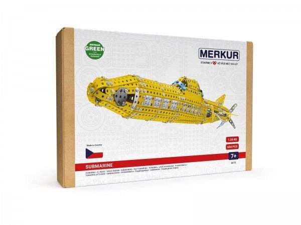 Merkur Toys Stavebnice MERKUR Ponorka 658ks v krabici 33x23x5,5cm